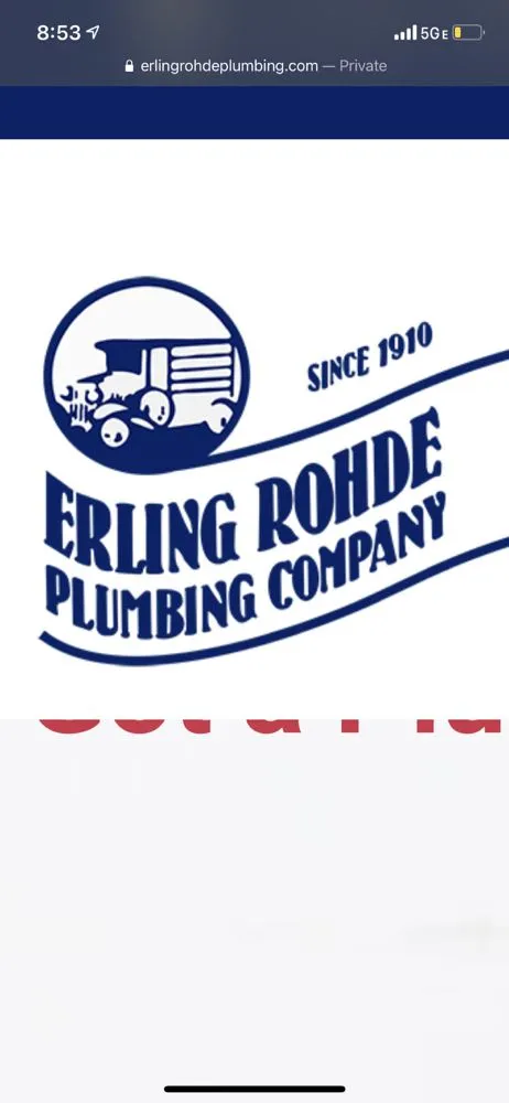 Slide of Erling Rohde Plumbing
