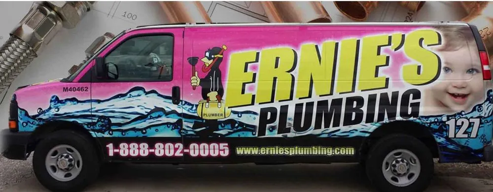 Slide of Ernie's Plumbing Services