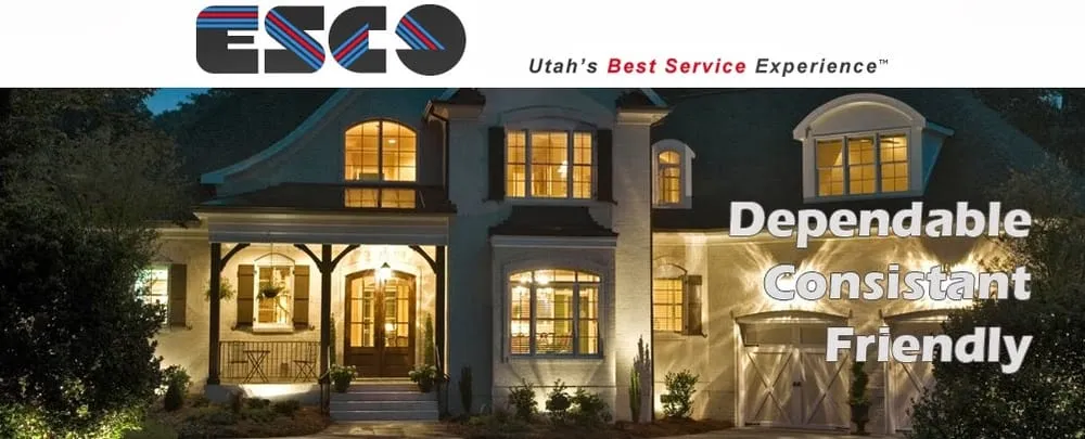 Slide of ESCO Heating, AC, Plumbing & Electric