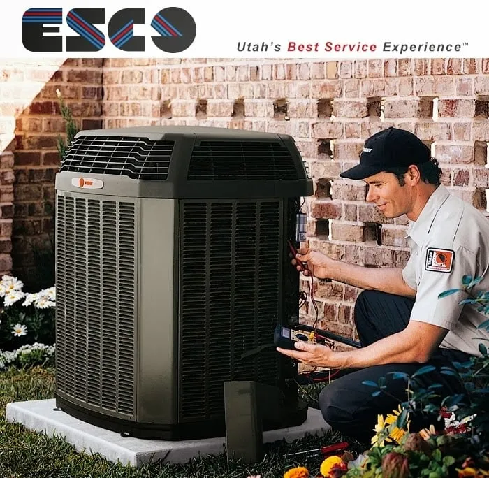 Slide of ESCO Heating, AC, Plumbing & Electric