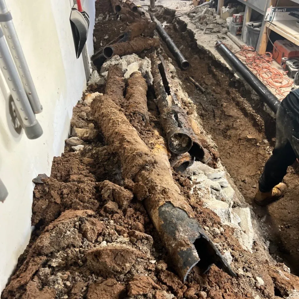 Slide of ESP Piping Heating Sewer & Drain Cleaning