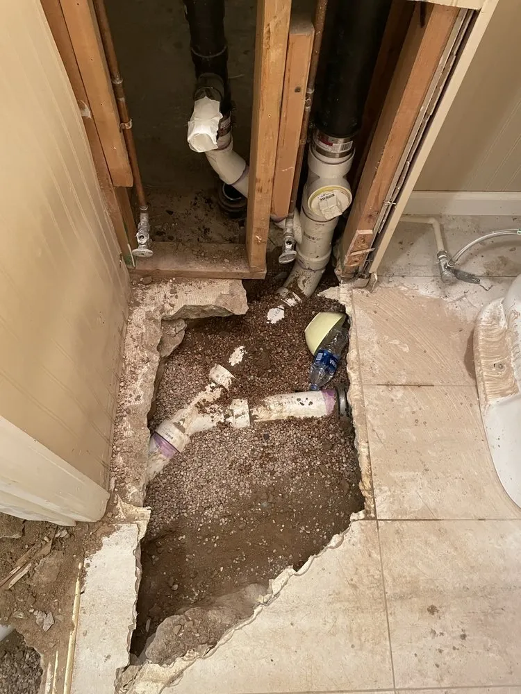 Slide of ESR Underground Plumbing