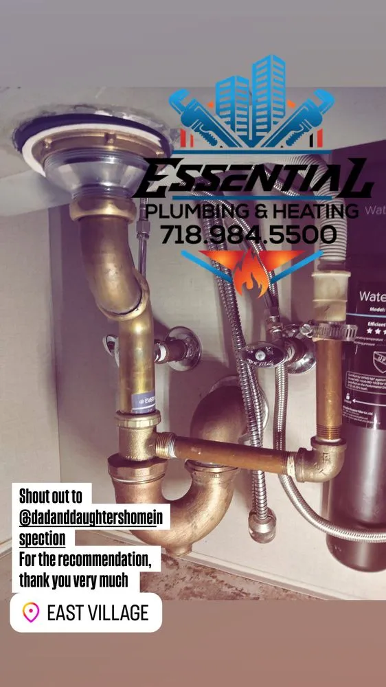Slide of Essential Plumbing & Heating