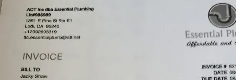 Slide of Essential Plumbing