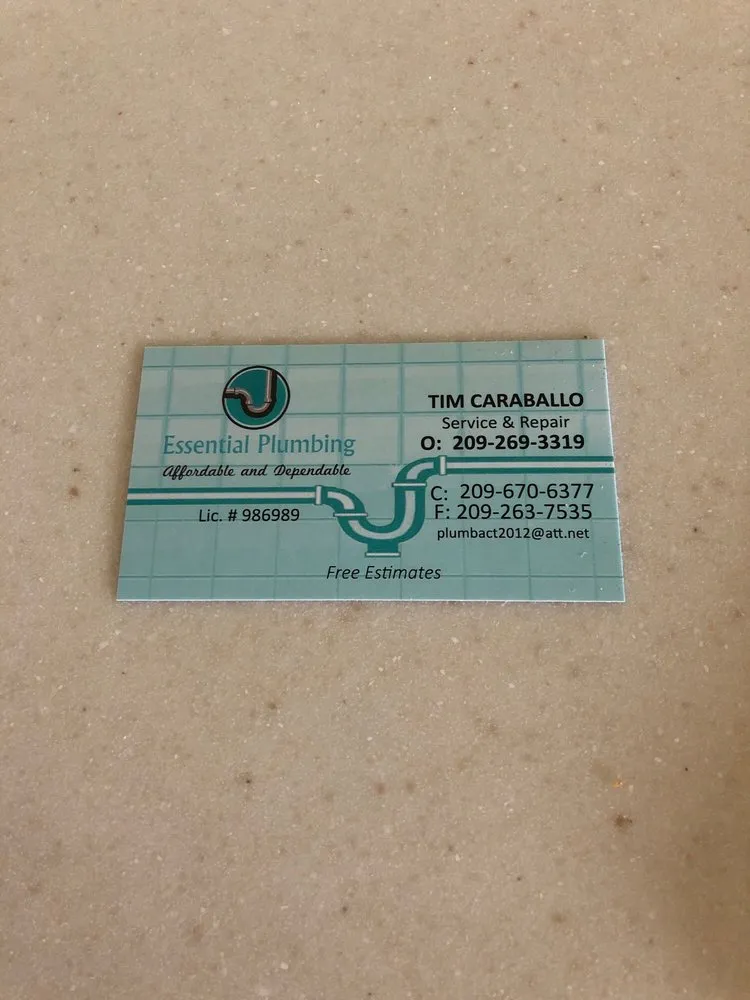 Slide of Essential Plumbing