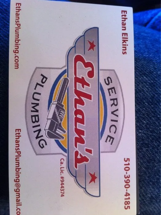 Slide of Ethan's Plumbing