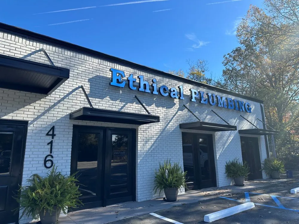 Slide of Ethical Plumbing