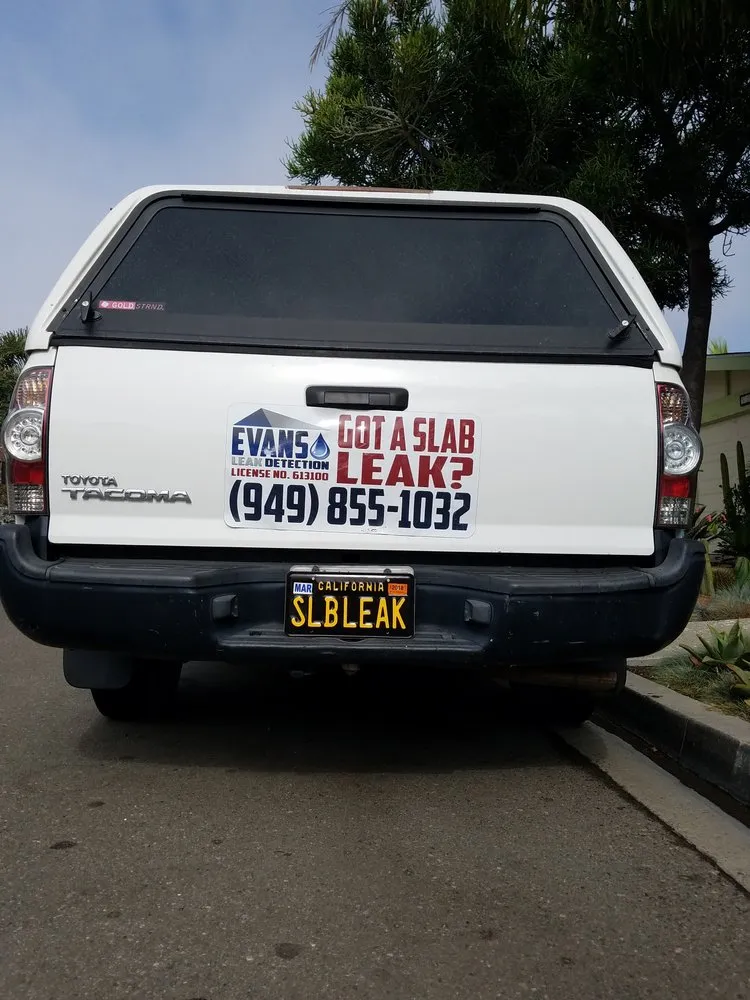 Slide of Evans Leak Detection and Slab Leak Repair