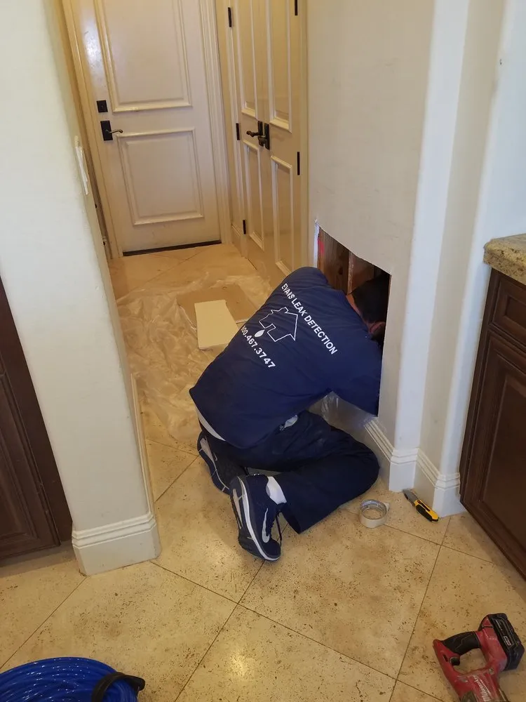 Slide of Evans Leak Detection and Slab Leak Repair