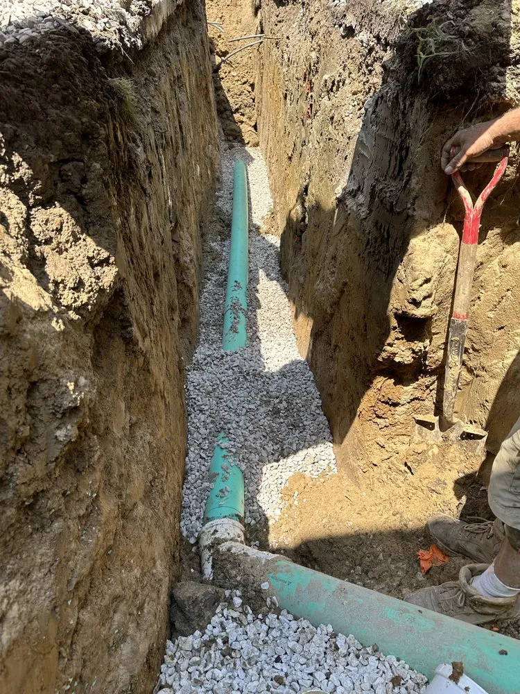 Slide of Evans plumbing