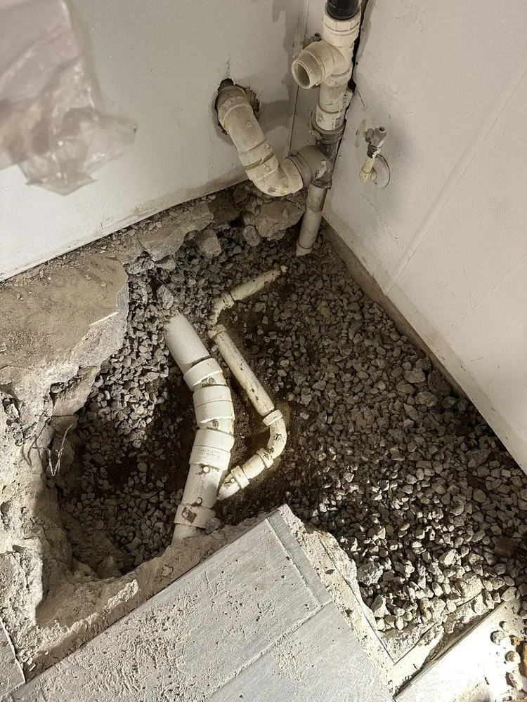 Slide of Evans plumbing