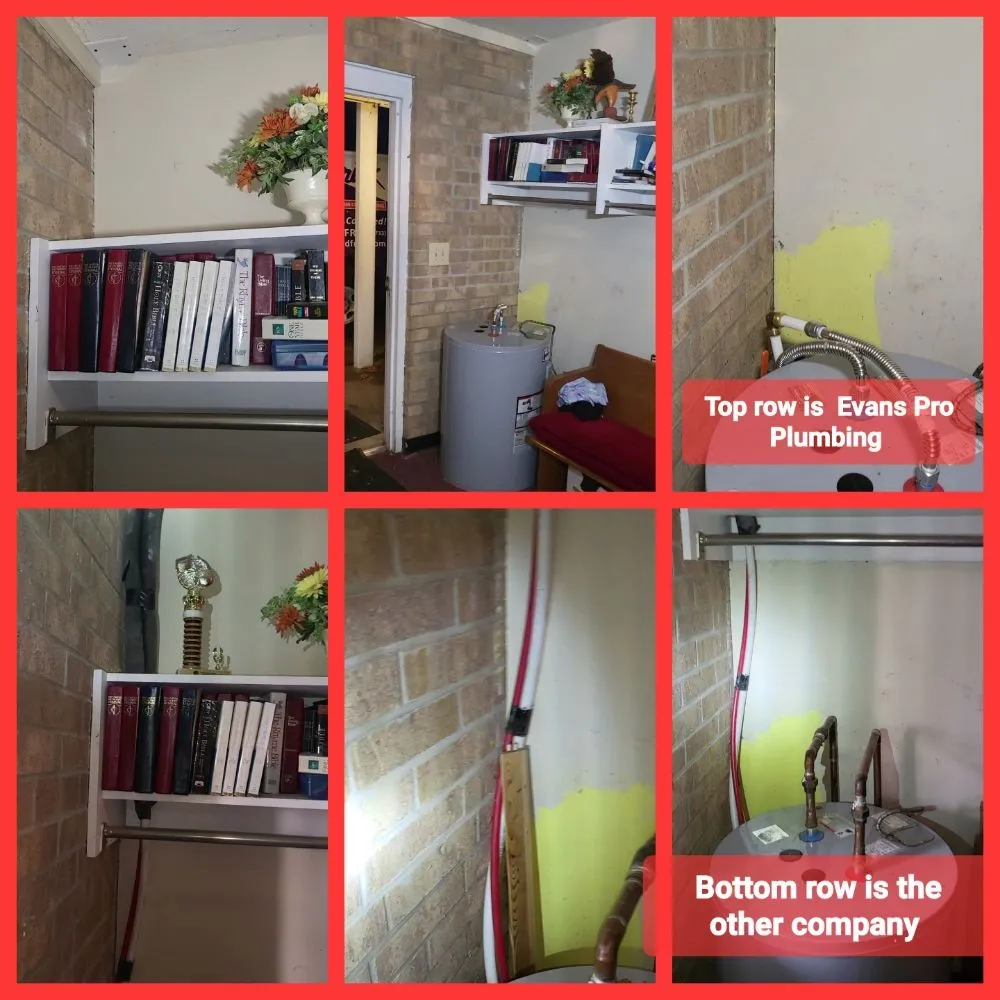 Slide of Evans Pro Plumbing