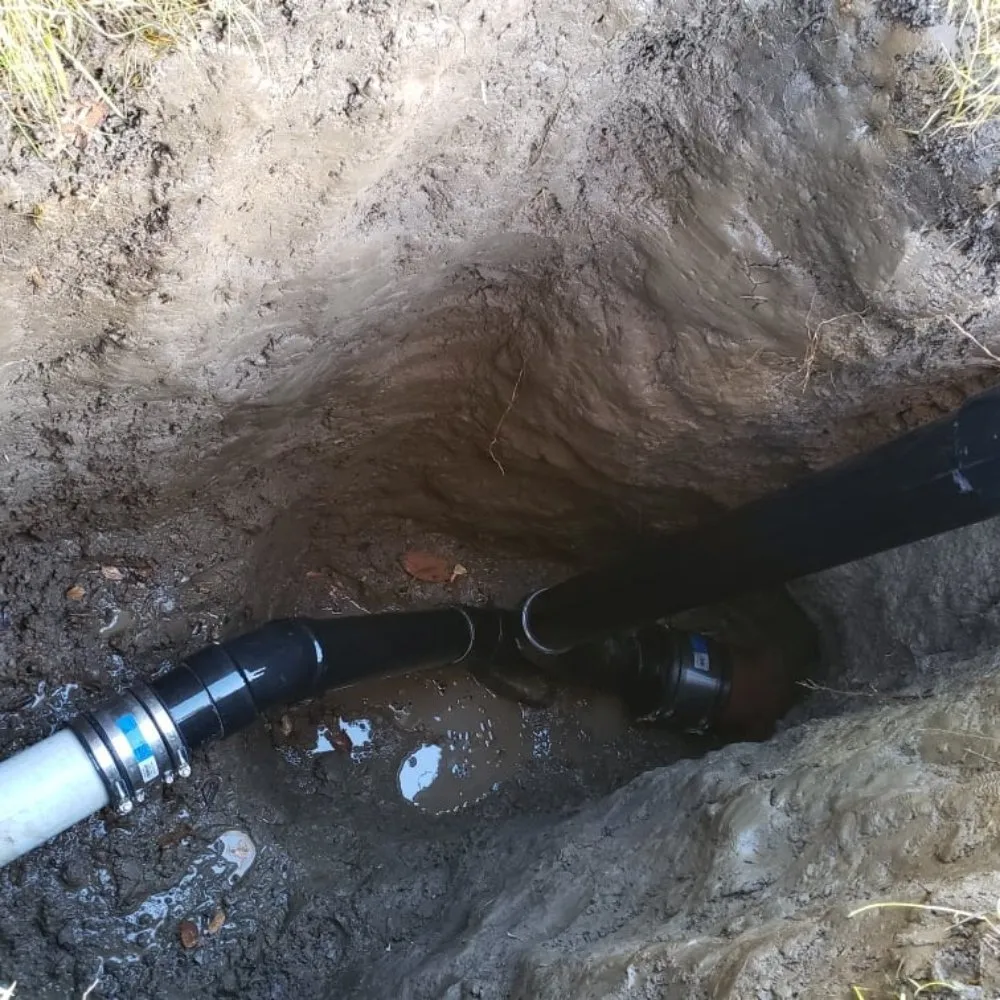 Slide of Ever Plumbing Underground