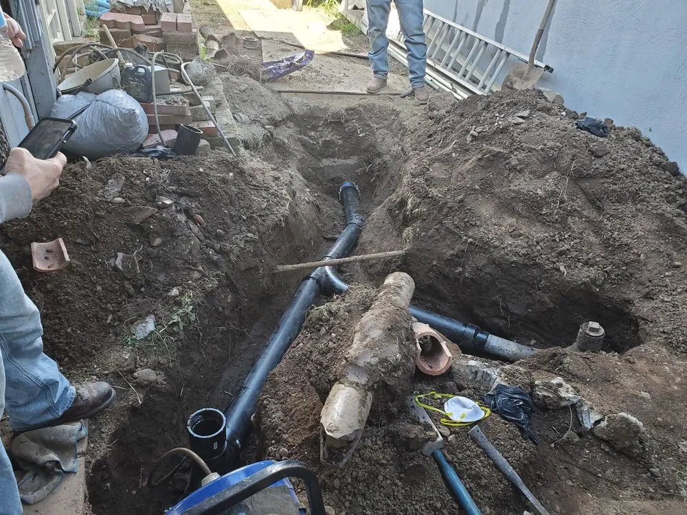 Slide of Ever Plumbing Underground