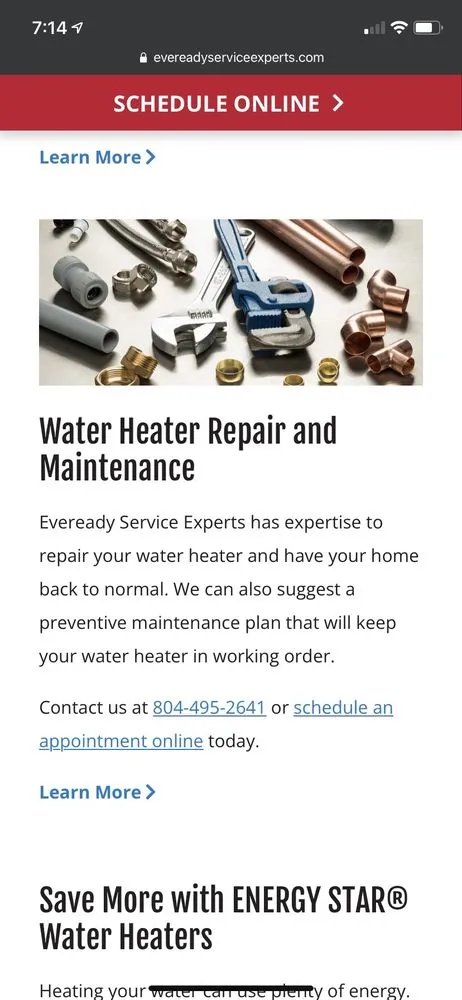 Expert drain cleaning service in Henrico, VA - Eveready Service Experts