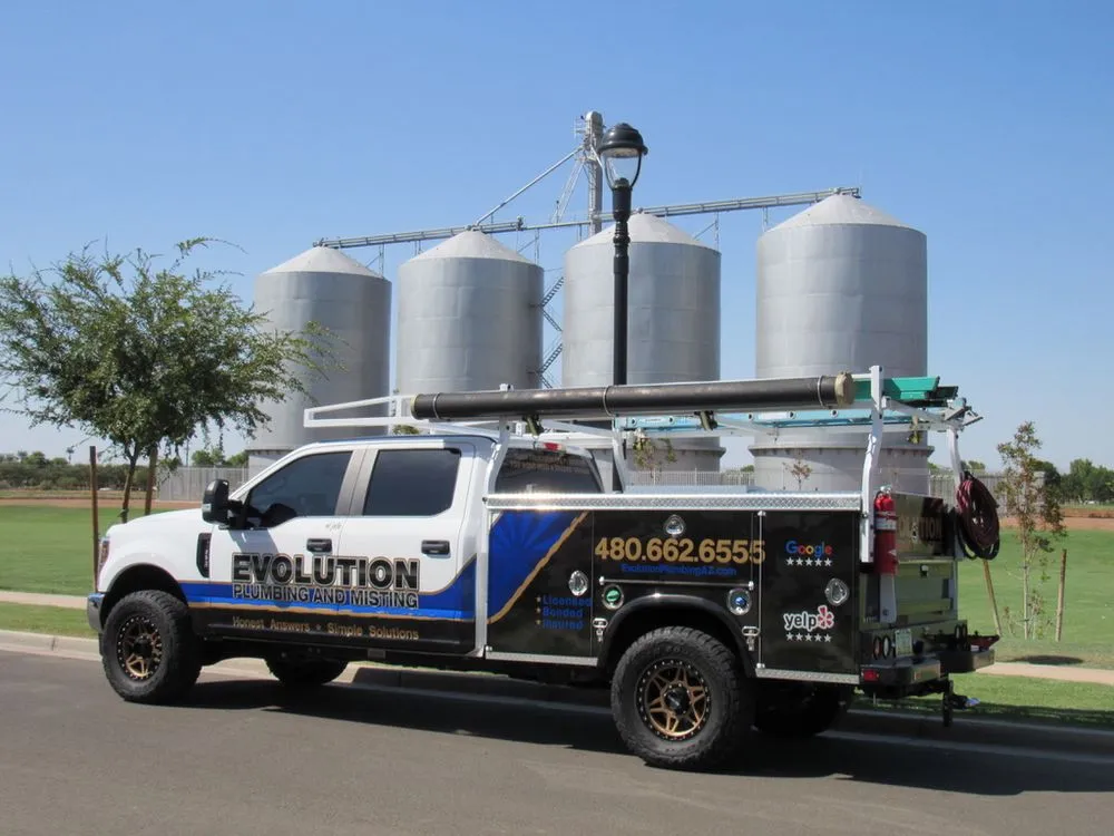 Emergency plumbing repair for homes in Gilbert, AZ by Evolution Plumbing and Misting