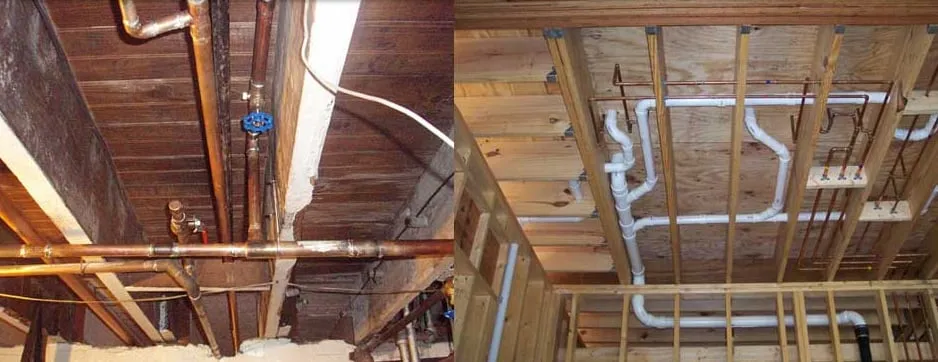 Slide of Evolution Plumbing