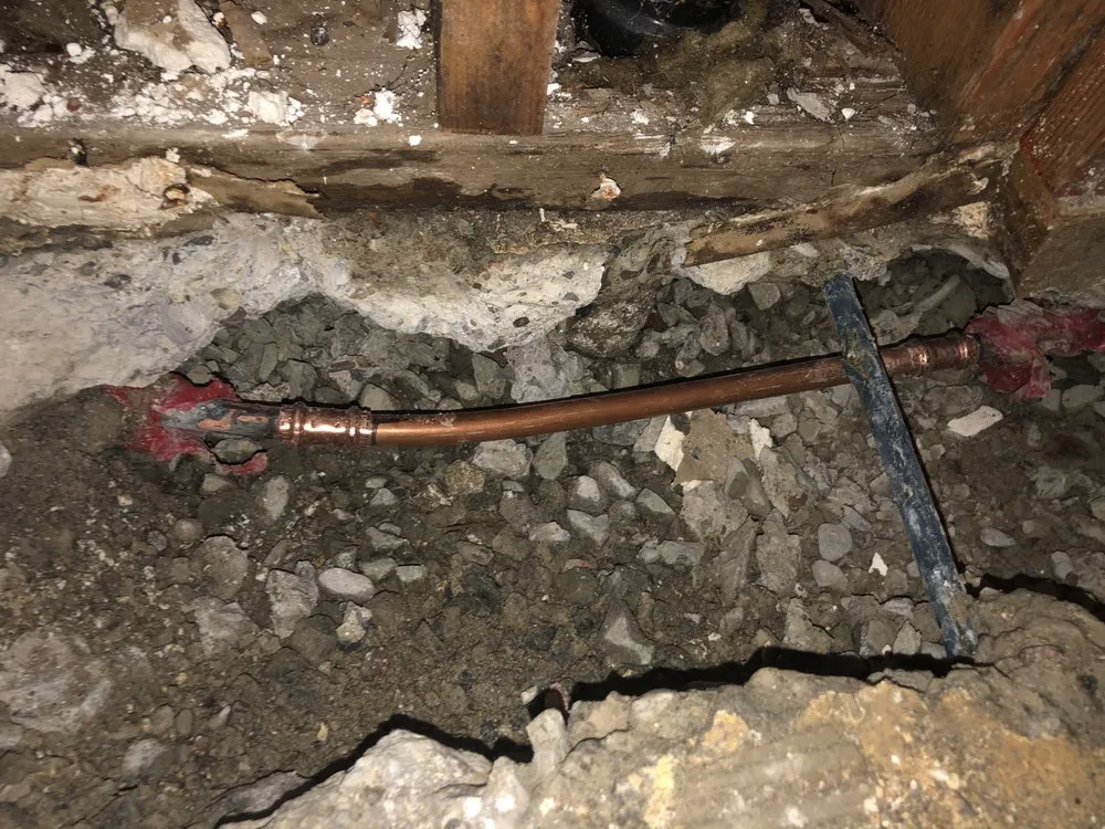 Slide of Evolution Plumbing