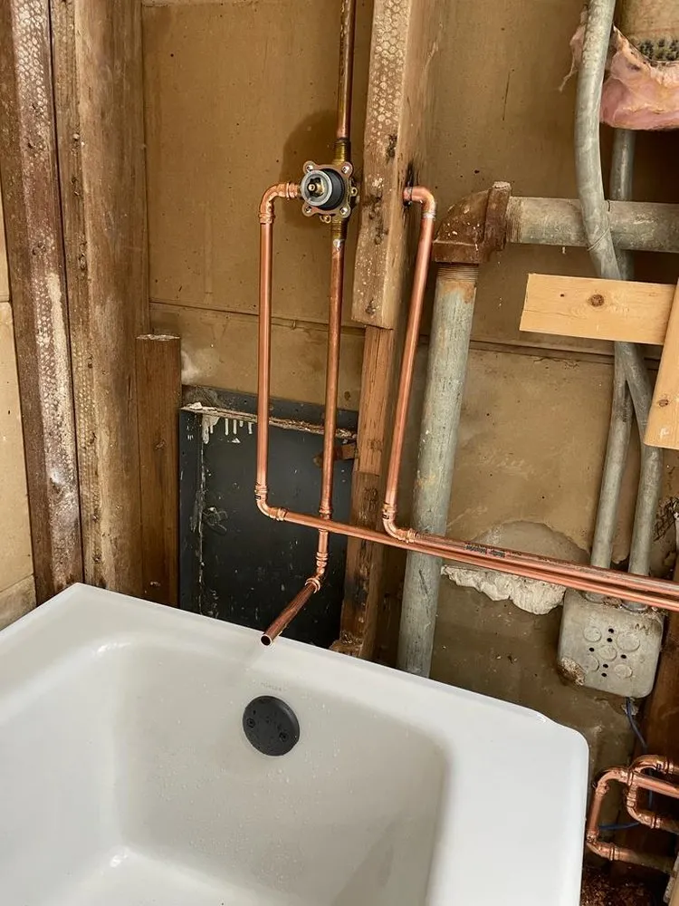 Slide of Evolution Plumbing