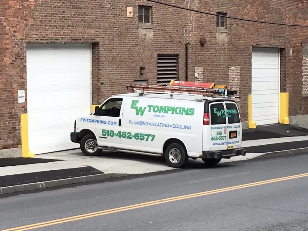 Slide of EW Tompkins Plumbing Heating Cooling