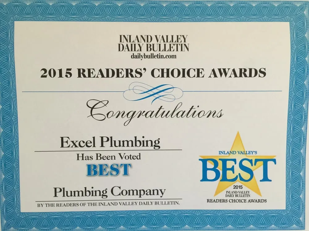 Slide of Excel Plumbing & Rooter