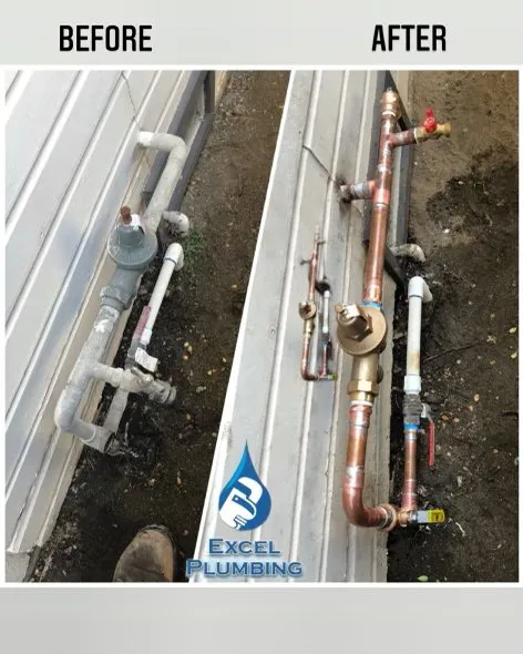 Slide of Excel Plumbing