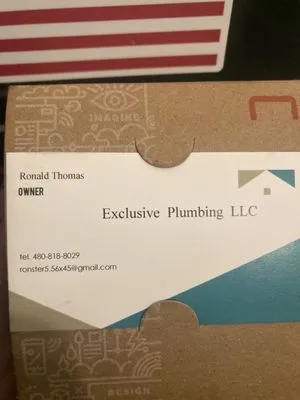 Exclusive Plumbing Logo