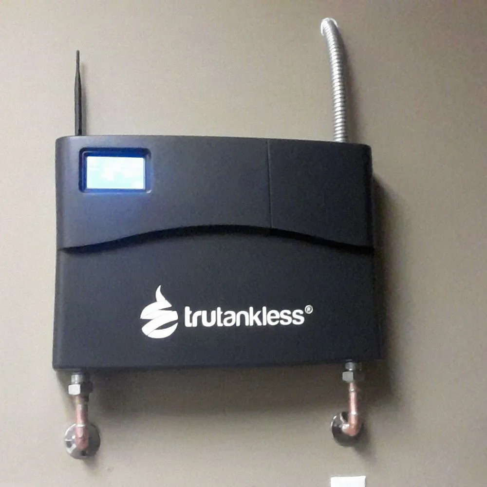 Slide of Exclusively Tankless