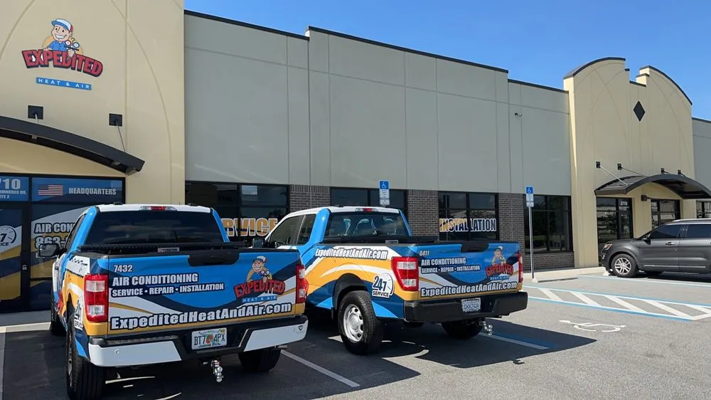 Slide of Expedited Heat & Air