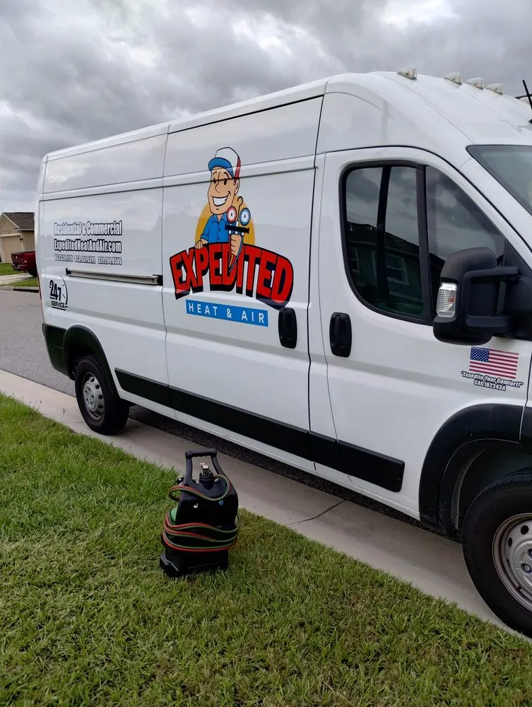 Slide of Expedited Heat & Air