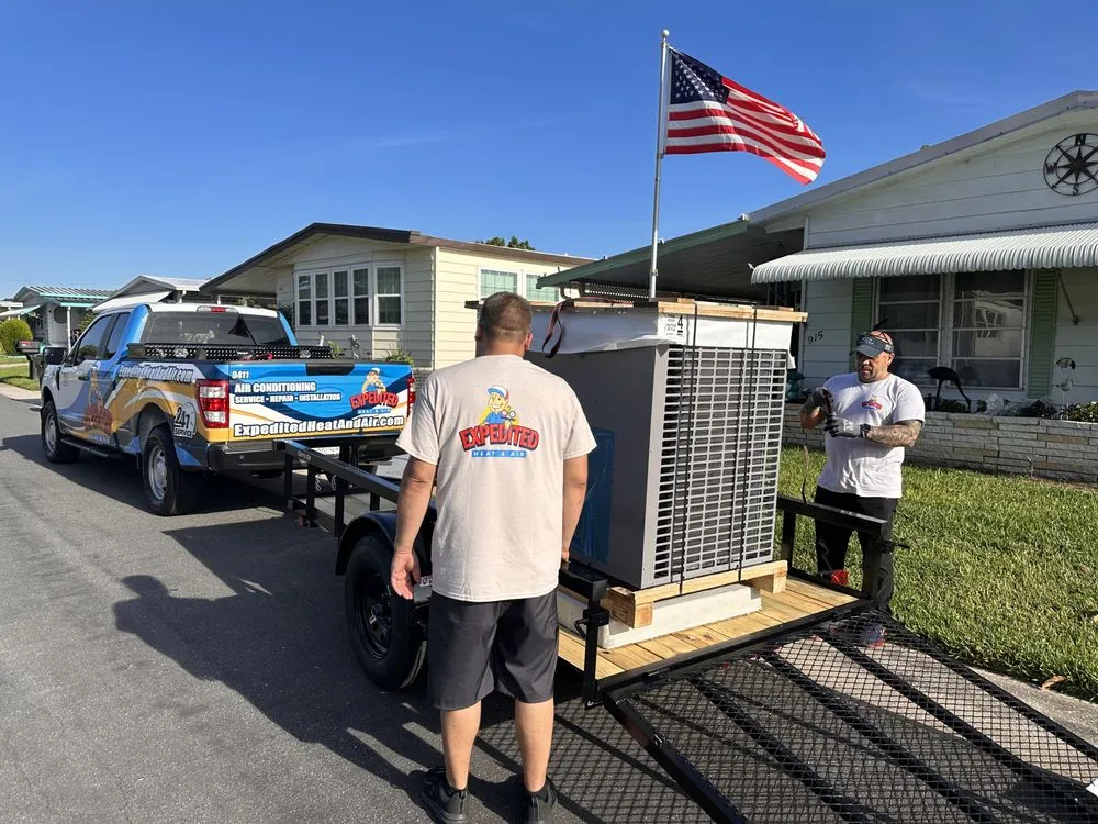 Emergency emergency plumbing service in Tampa Bay, FL - Expedited Heat & Air