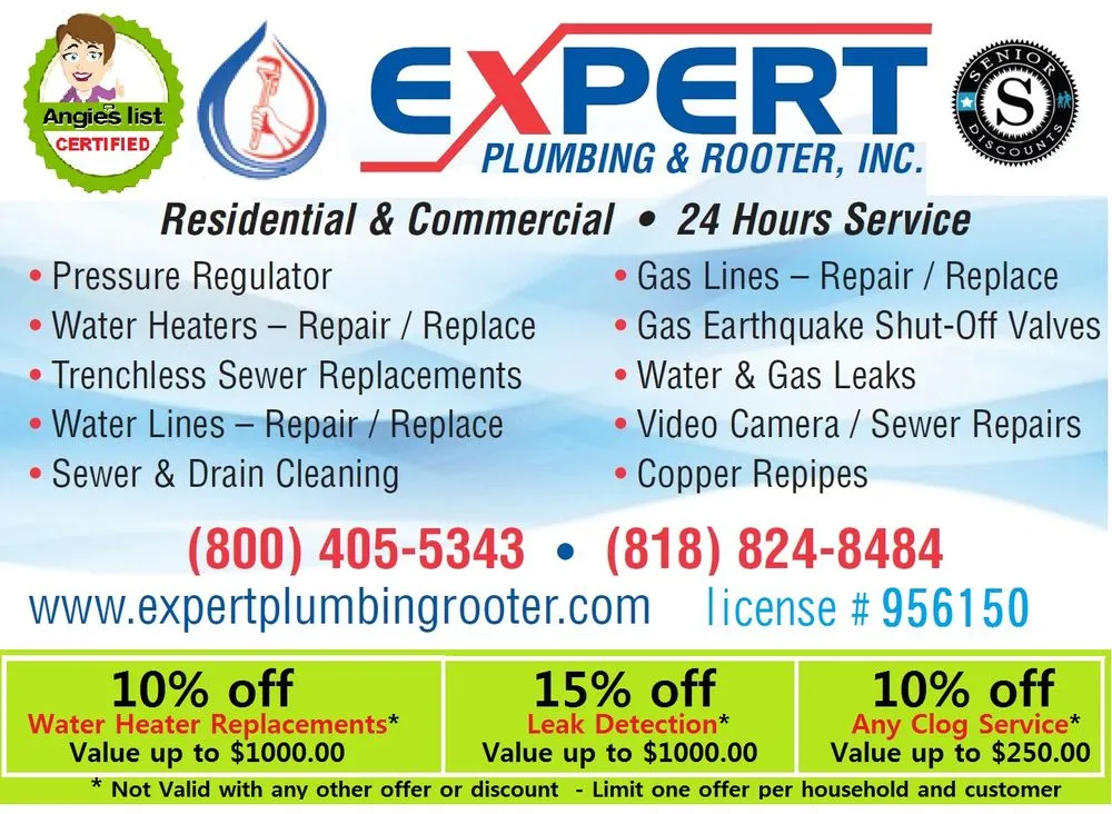 Slide of Expert Plumbing & Rooter