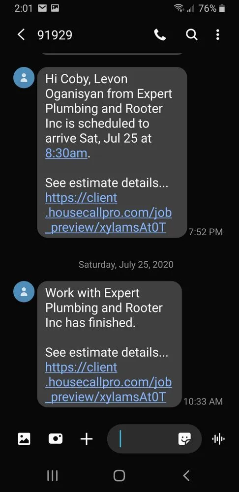 Slide of Expert Plumbing & Rooter