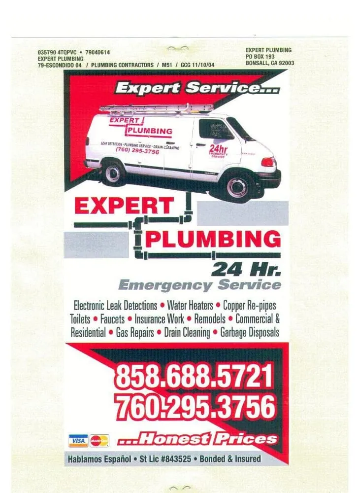 Slide of Expert Plumbing