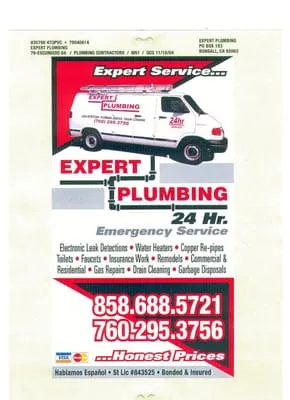 Expert Plumbing Logo