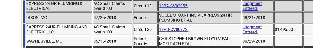 Trusted pipe repair in Waynesville, MO by Express 24HR Plumbing And Electrical