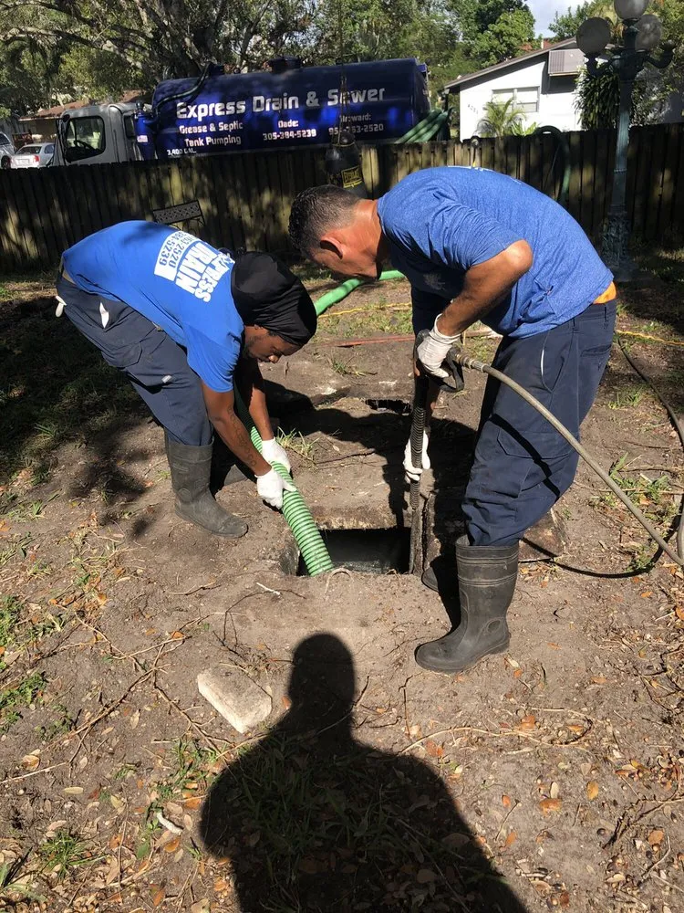 Slide of Express Drain & Sewer Cleaning