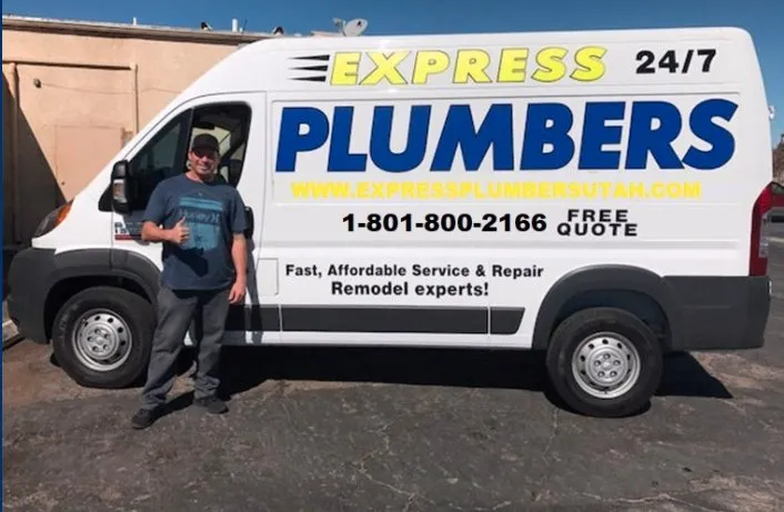 Slide of Express Plumbers Utah
