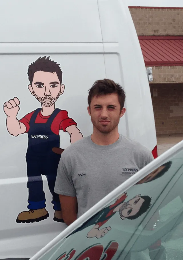 Slide of Express Plumbing & Septic