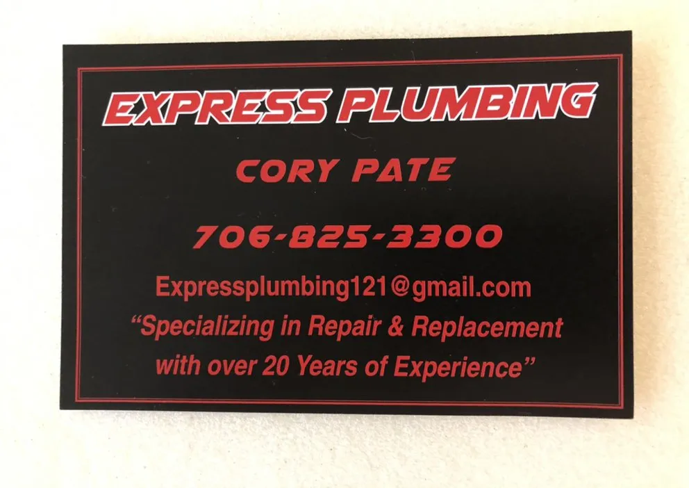 Slide of Express Plumbing