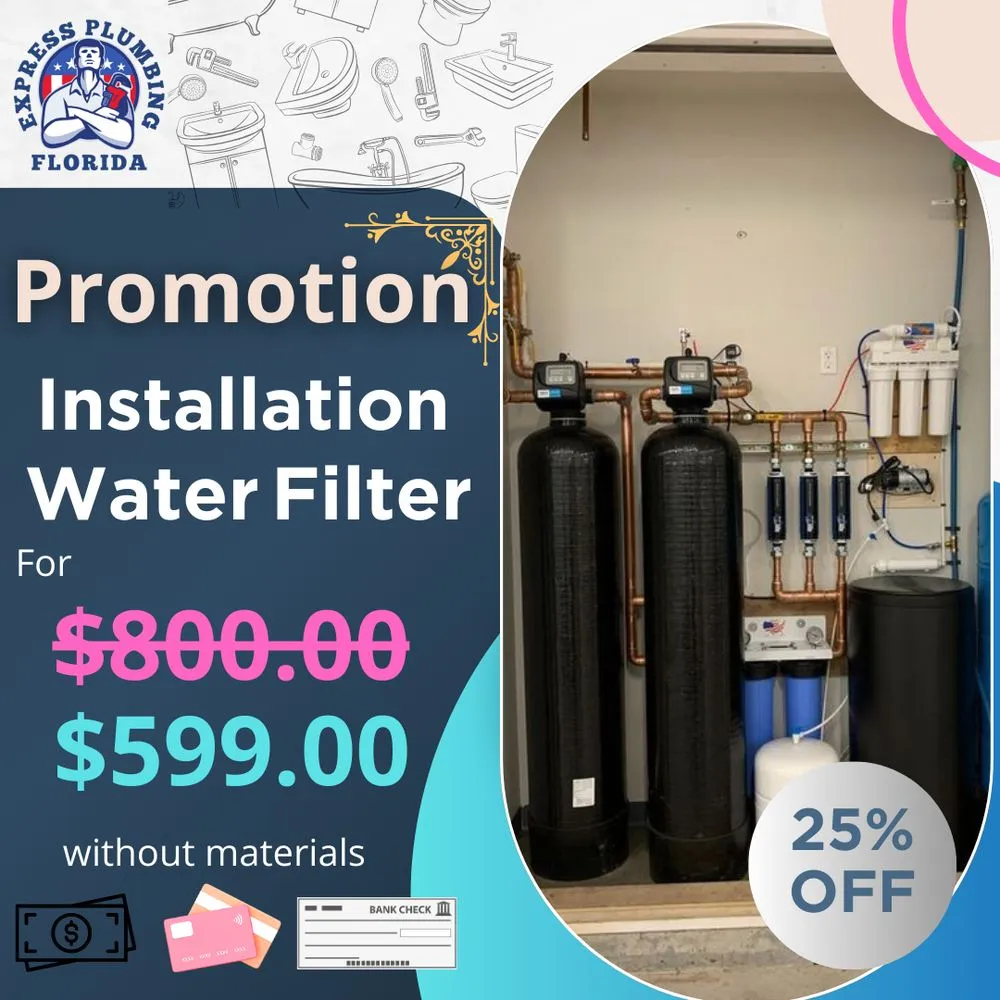 Slide of Express Plumbing FL