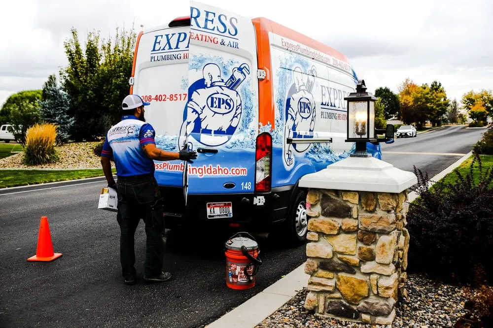 Slide of Express Plumbing Heating & Air