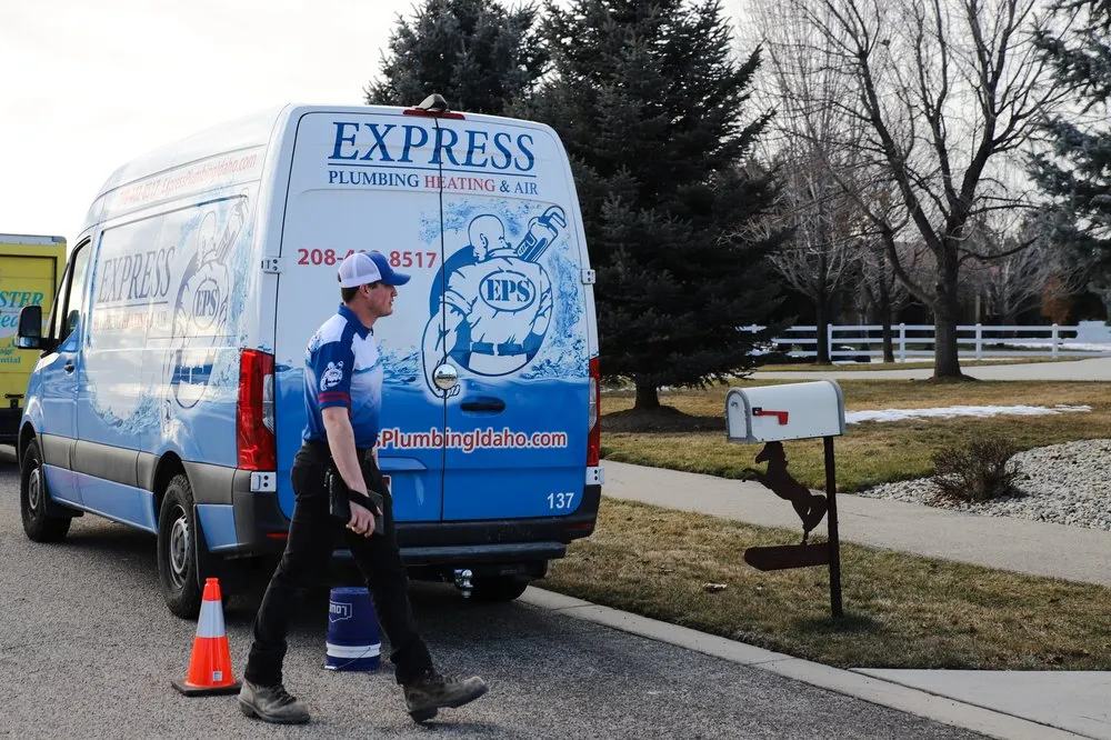 Slide of Express Plumbing Heating & Air