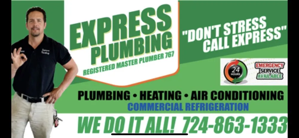Slide of Express Plumbing