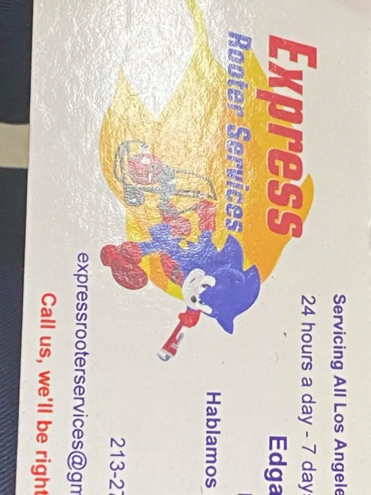 Slide of Express Rooter Service