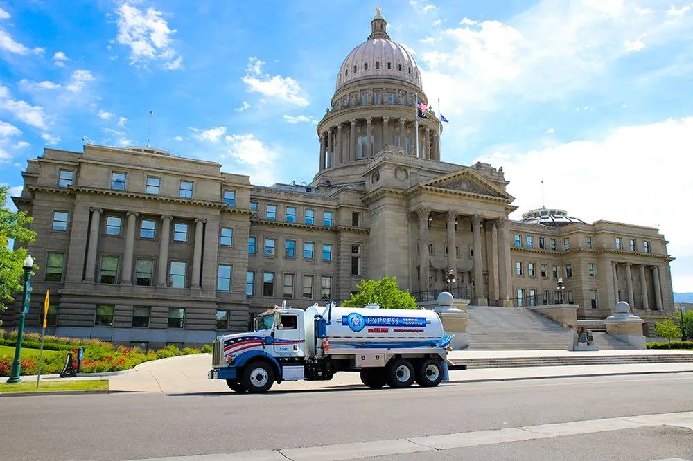 Slide of Express Septic & Drain Cleaning
