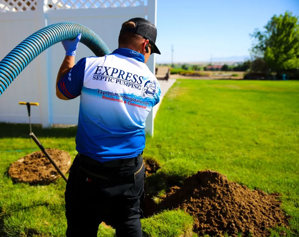 Slide of Express Septic & Drain Cleaning