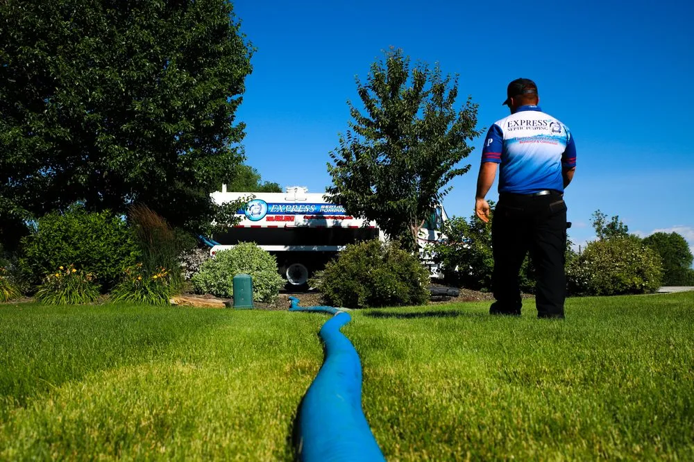 Slide of Express Septic & Drain Cleaning