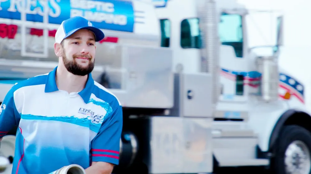 Slide of Express Septic & Drain Cleaning