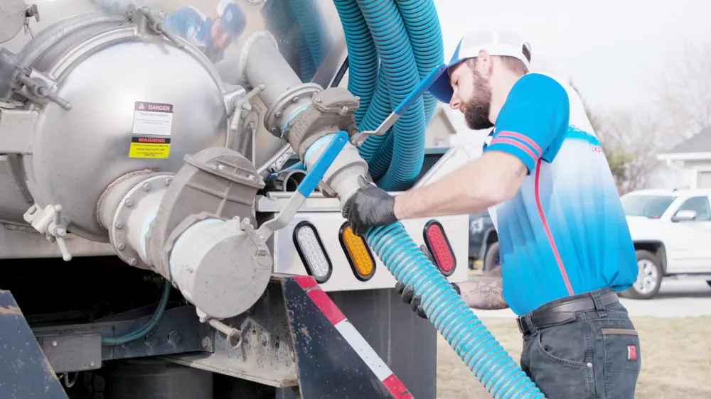 Slide of Express Septic & Drain Cleaning